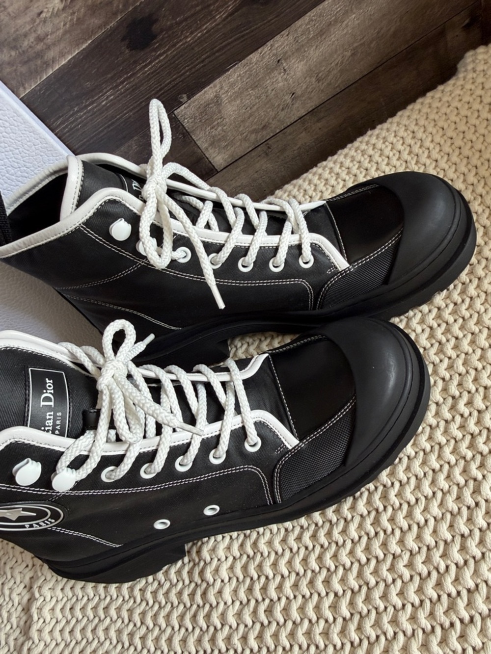 Christian Dior Combat Boots - Picture 3 of 8